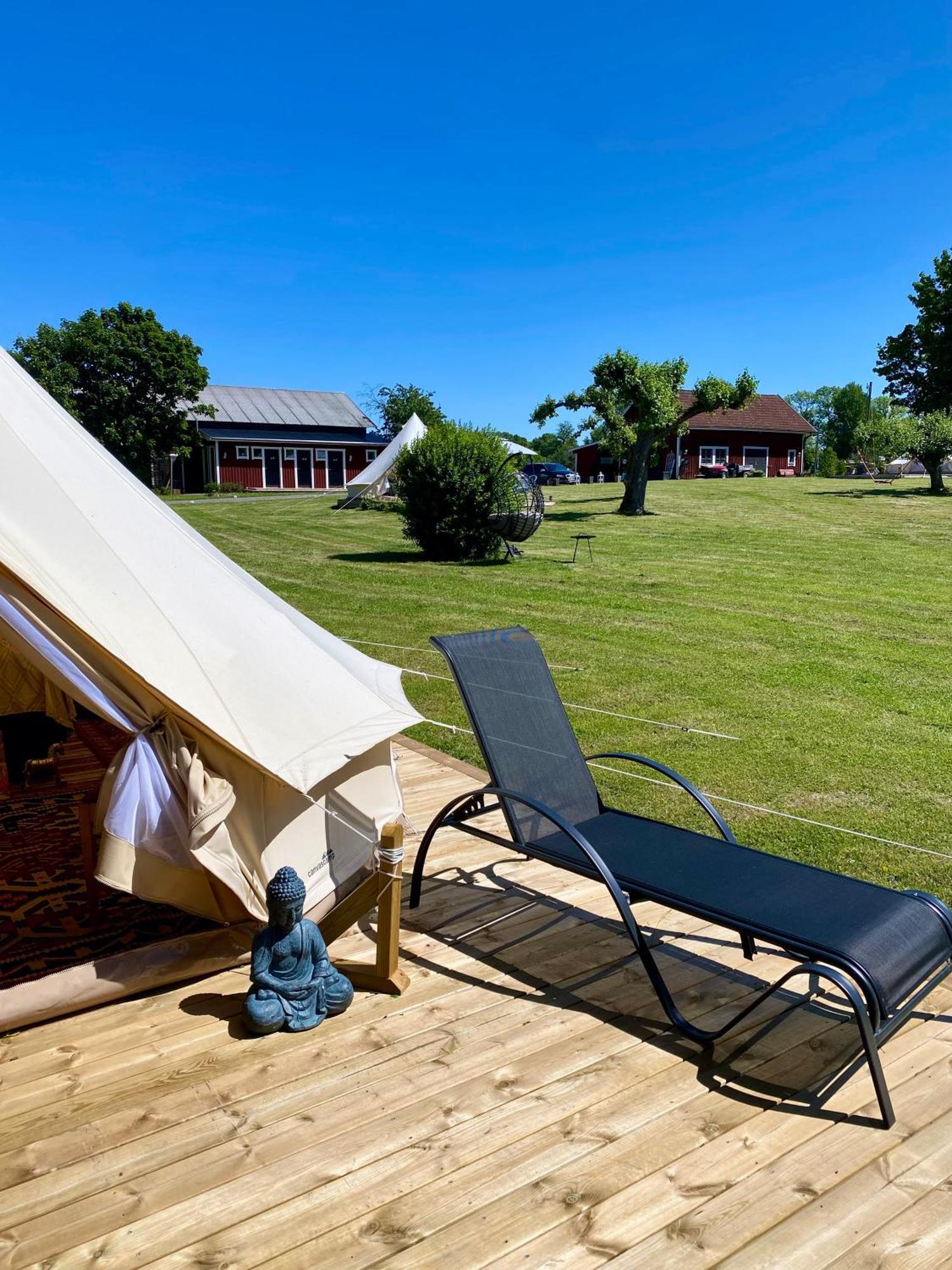 Hotel Soerby Glamping Klockrike Exterior foto