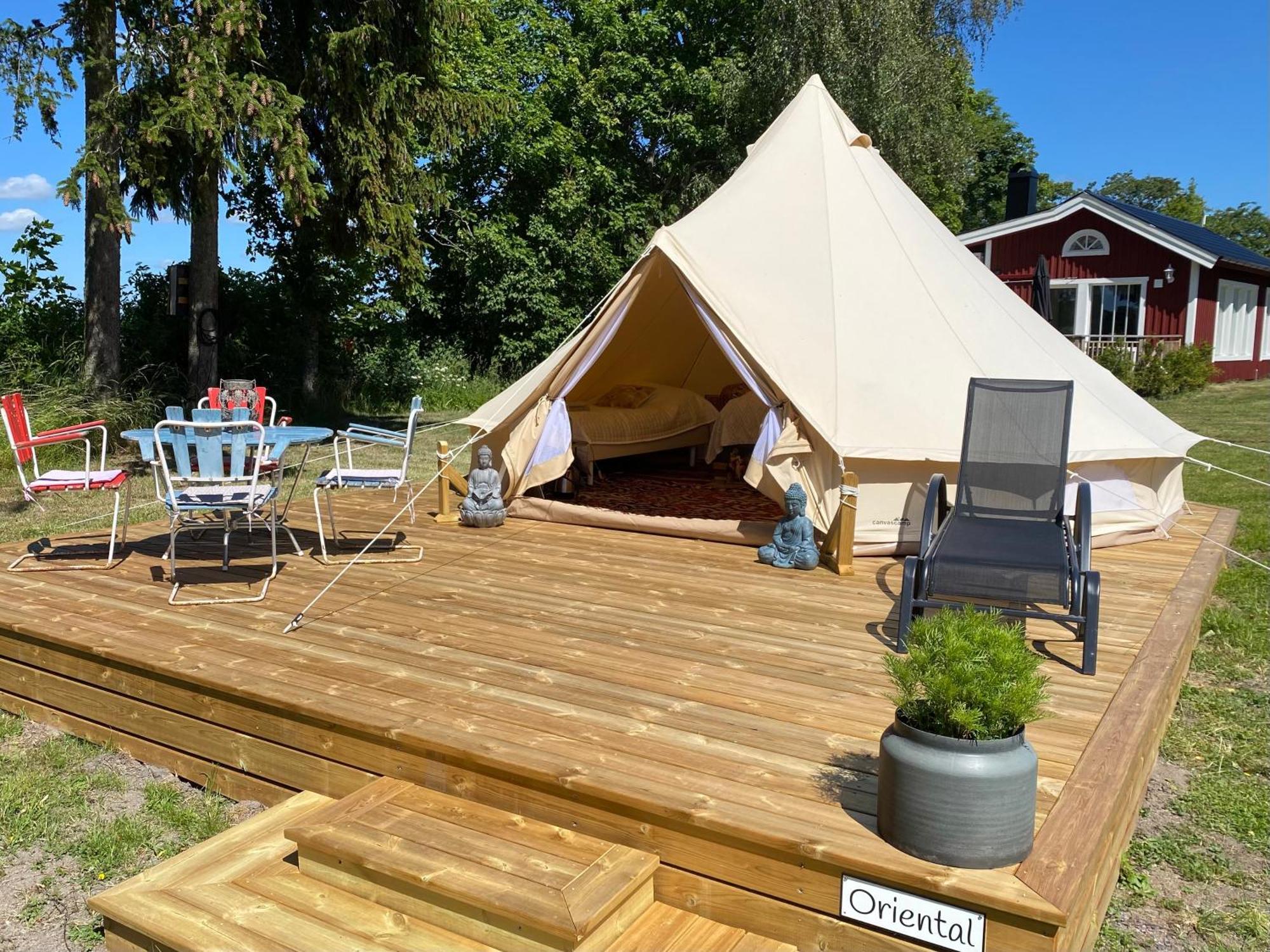 Hotel Soerby Glamping Klockrike Exterior foto